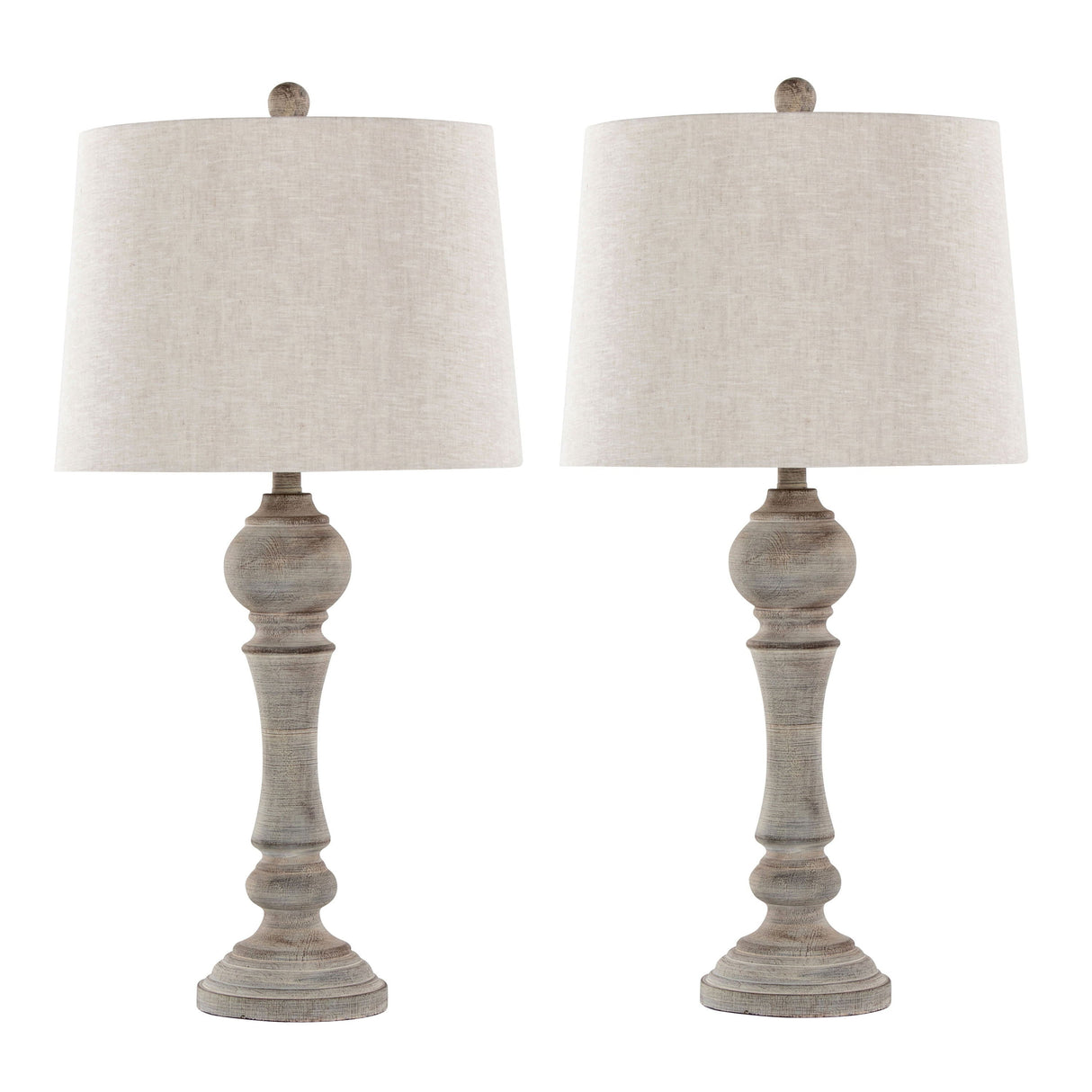 Winston - Farmhouse Poly Table Lamp (Set of 2) by Couch.com