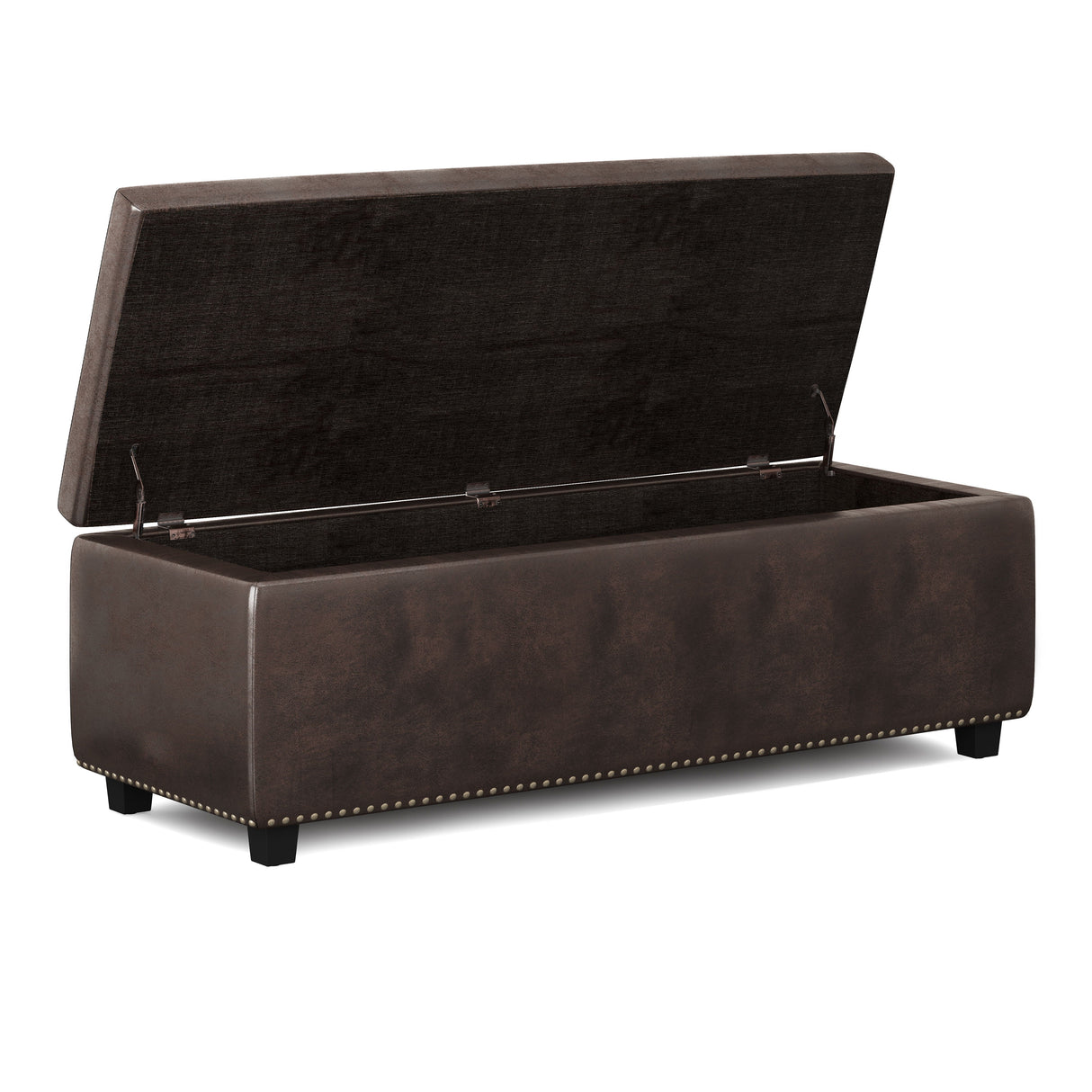 Hamilton - Upholstered Storage Ottoman by Couch.com