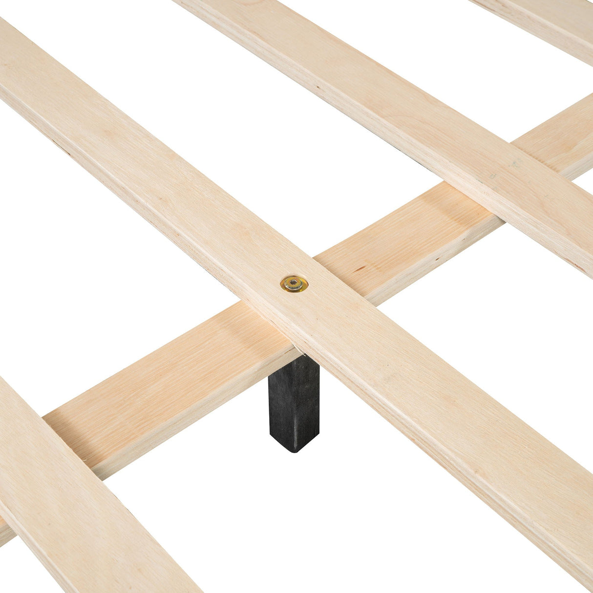 Upholstered Platform Bed Frame And Stylish Curve Shaped Design by Couch.com