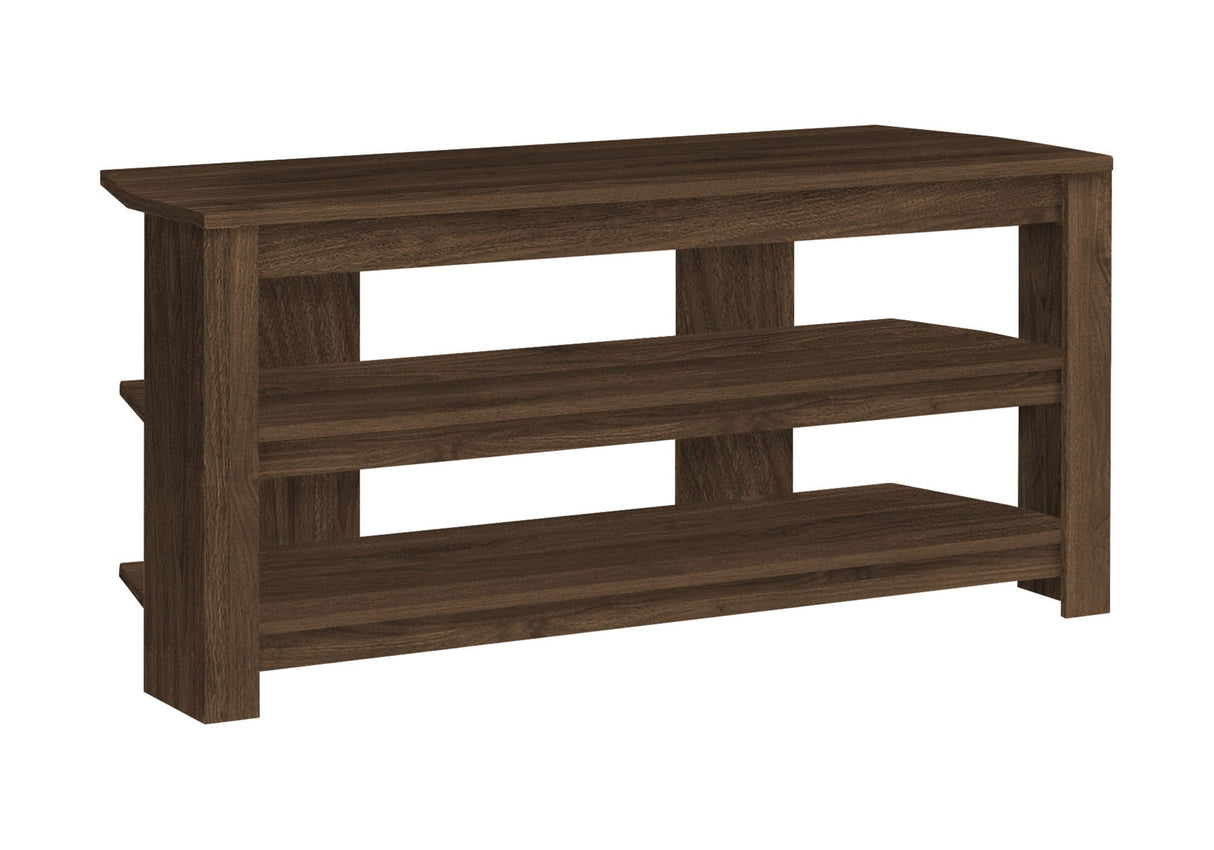 TV Stand, Console, Media Entertainment Center, 3 Storage Shelves by Couch.com
