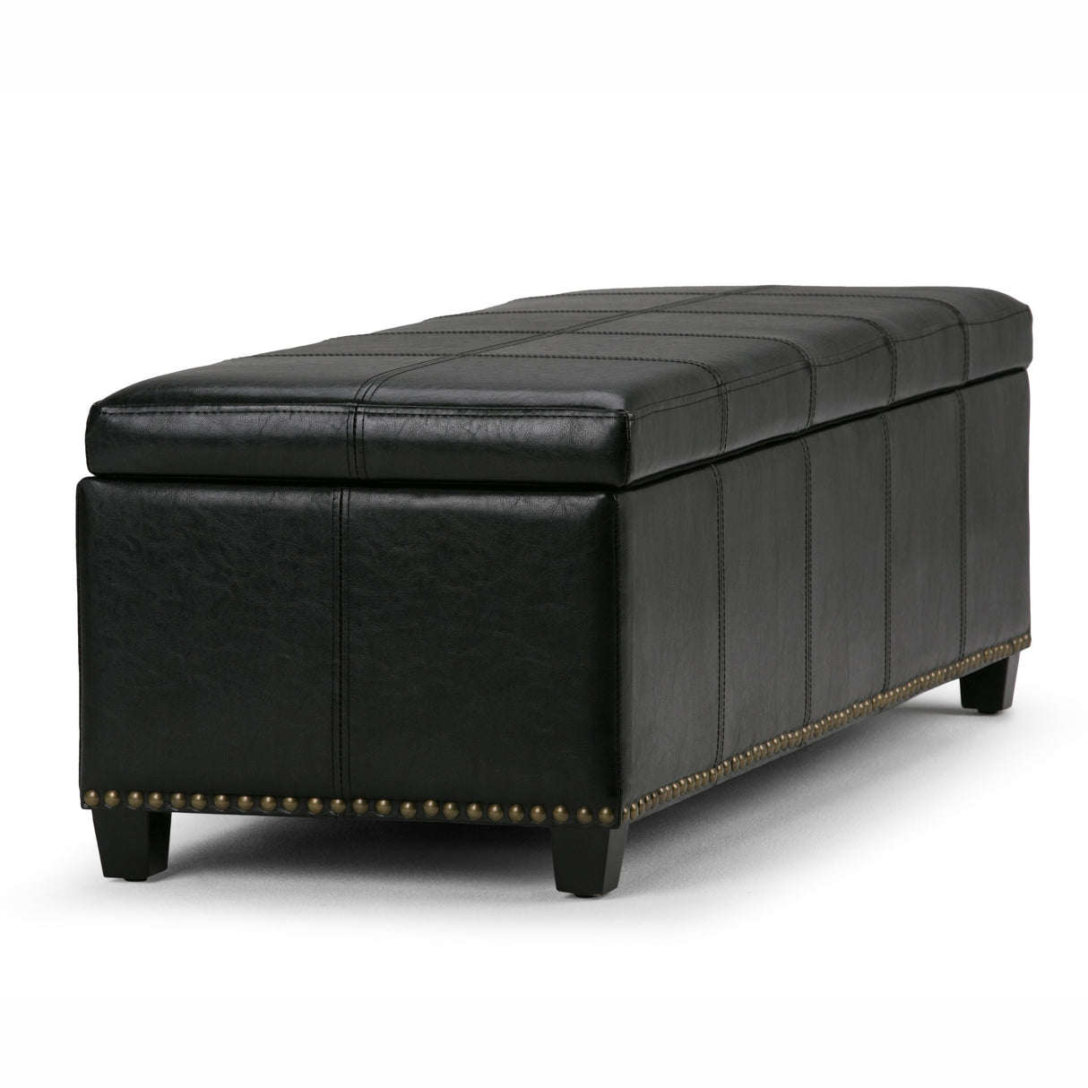 Kingsley - Upholstered Large Storage Ottoman by Couch.com