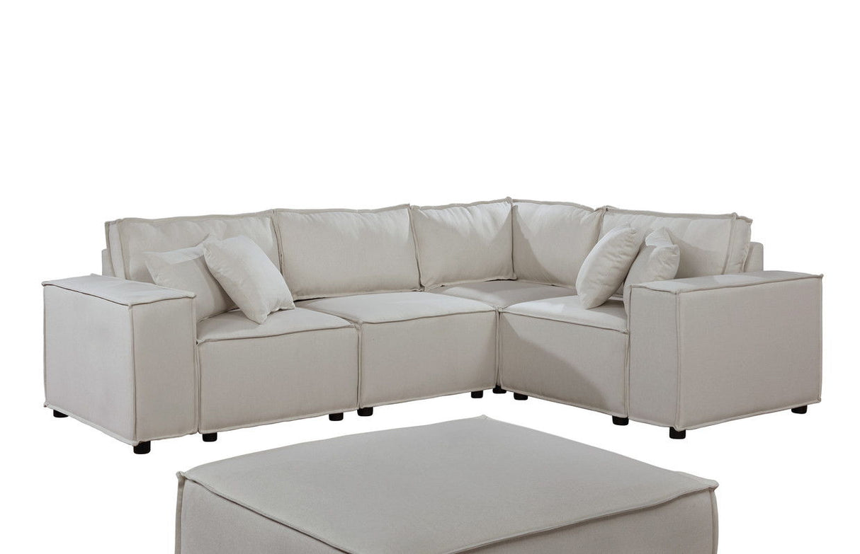 Melrose - Modular Sectional Sofa With Ottoman by Couch.com