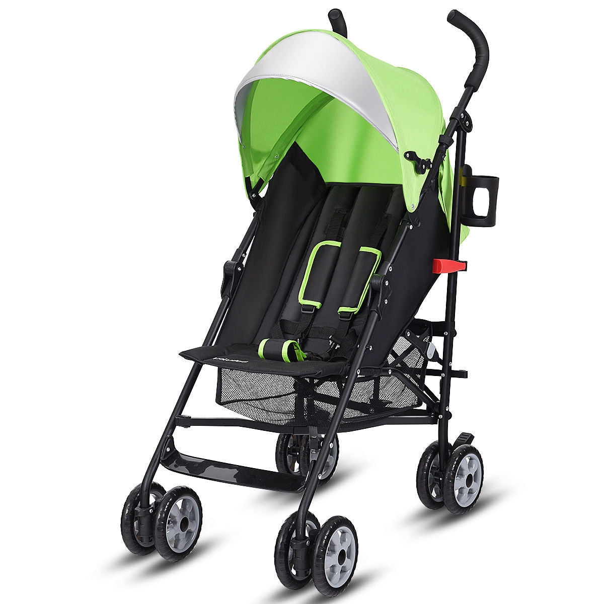 Folding Lightweight Baby Toddler Umbrella Travel Stroller-Black