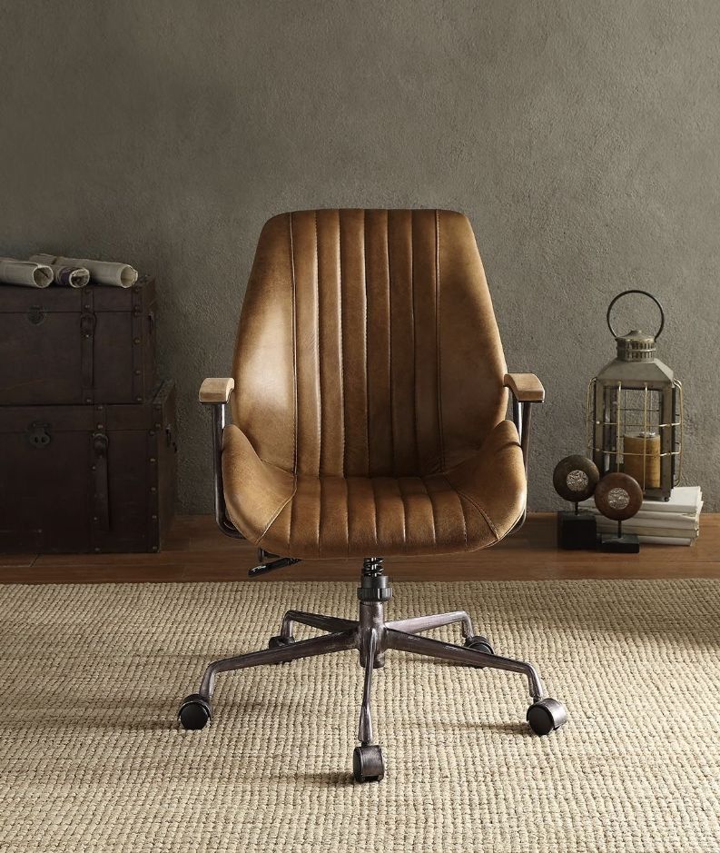 Hamilton - Top Grain Leather Office Chair by Couch.com