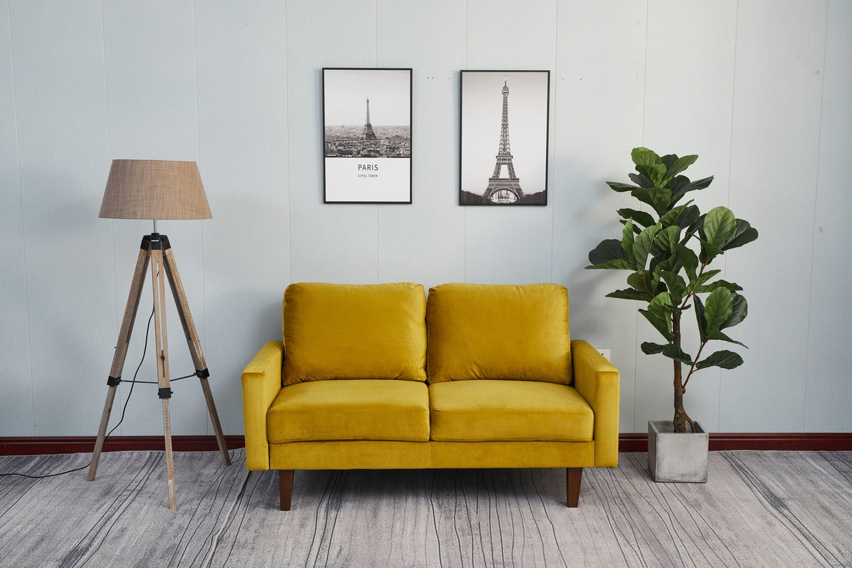 Comfortable Loveseat With Durable Construction by Couch.com