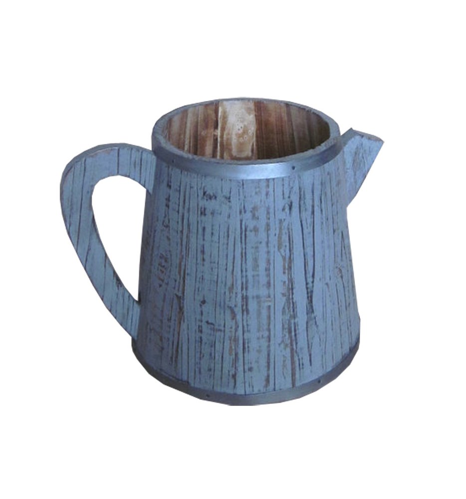 1 X 12 X 7 Brown Wood Garden Pot