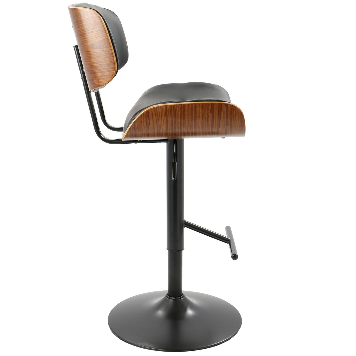 Lombardi - Mid Century Modern Adjustable Barstool by Couch.com