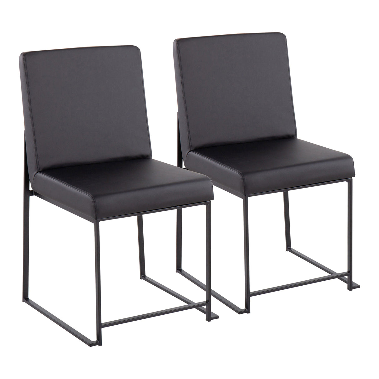 Fuji - Contemporary Modern Elegance With High Back Dining Chair (Set of 2) by Couch.com