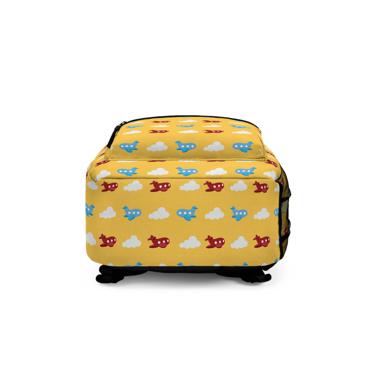 Kids Airplanes Yellow Backpack