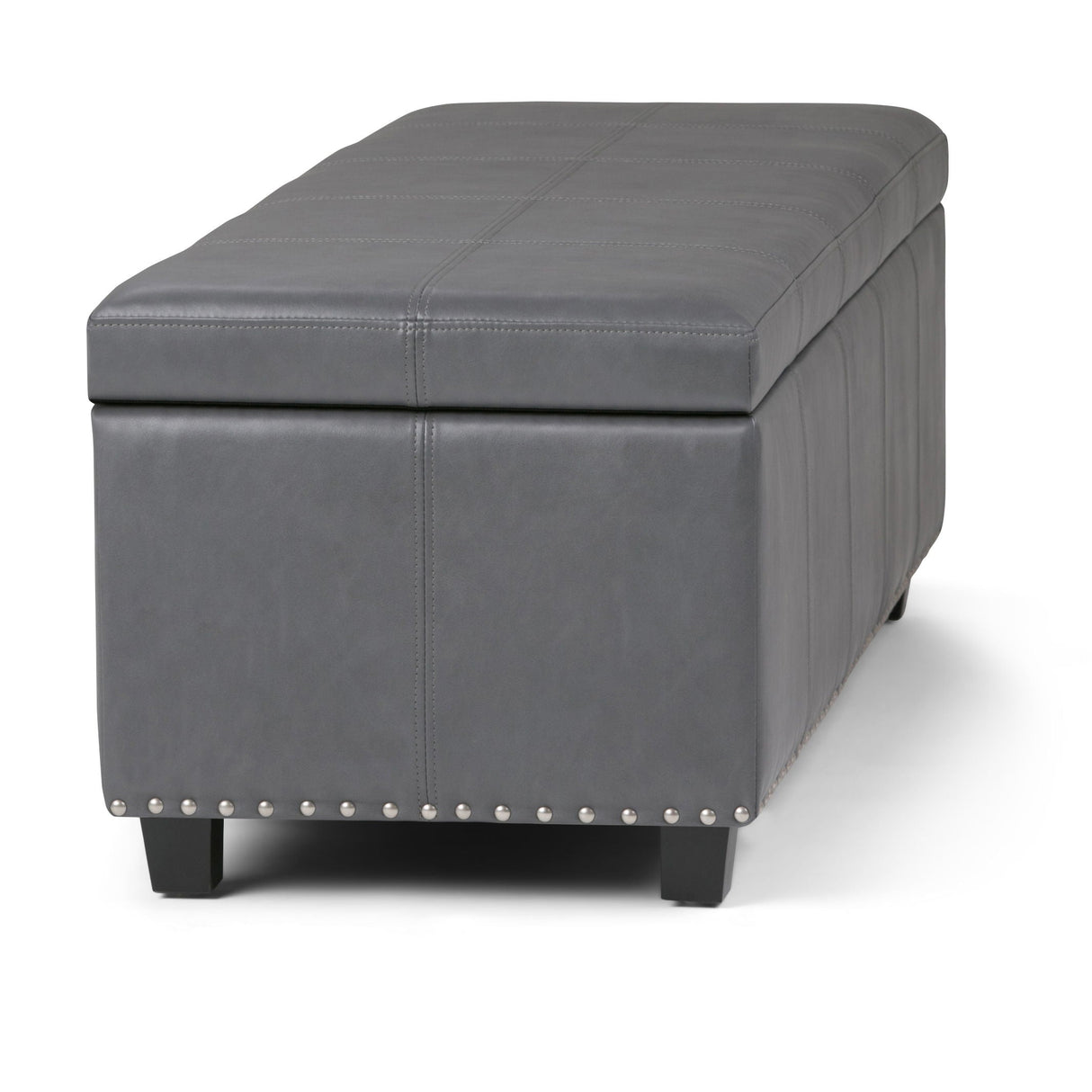 Kingsley - Upholstered Large Storage Ottoman by Couch.com