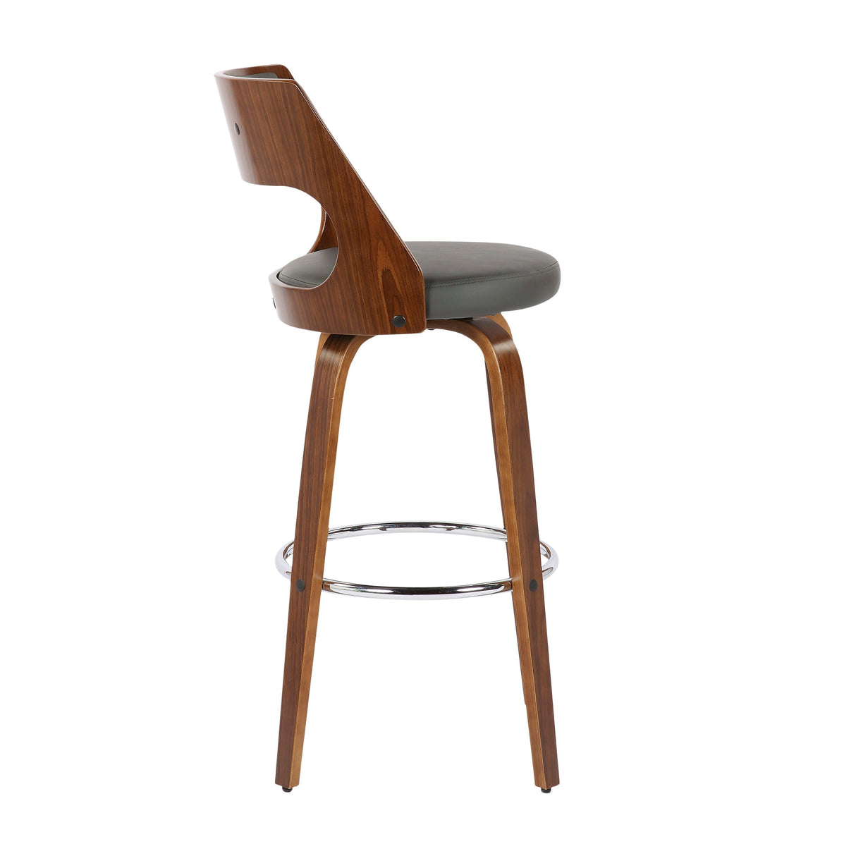 Cecina - Mid-Century Modern Barstool With Swivel (Set of 2) by Couch.com
