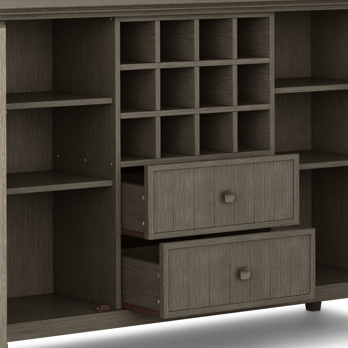 Bedford - Sideboard Buffet And Wine Rack by Couch.com