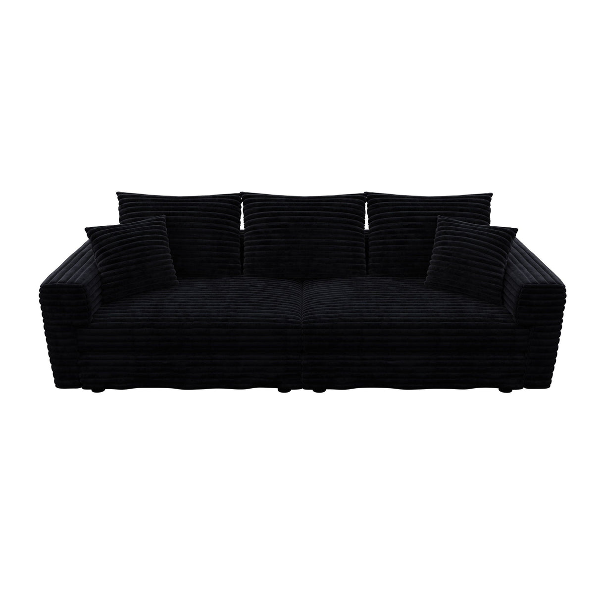 4 Seat Modern Comfy Upholstered Sofa Cloud Couch