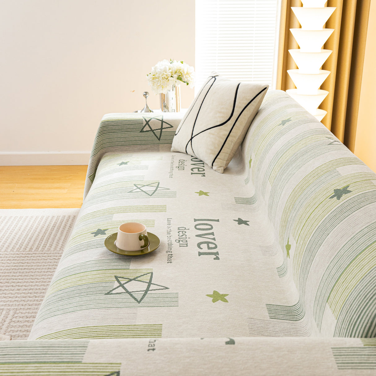 Chenille Lover Sofa Cover Blanket, Couch Protector Blanket for Couches, Large Throw Blanket for Couch