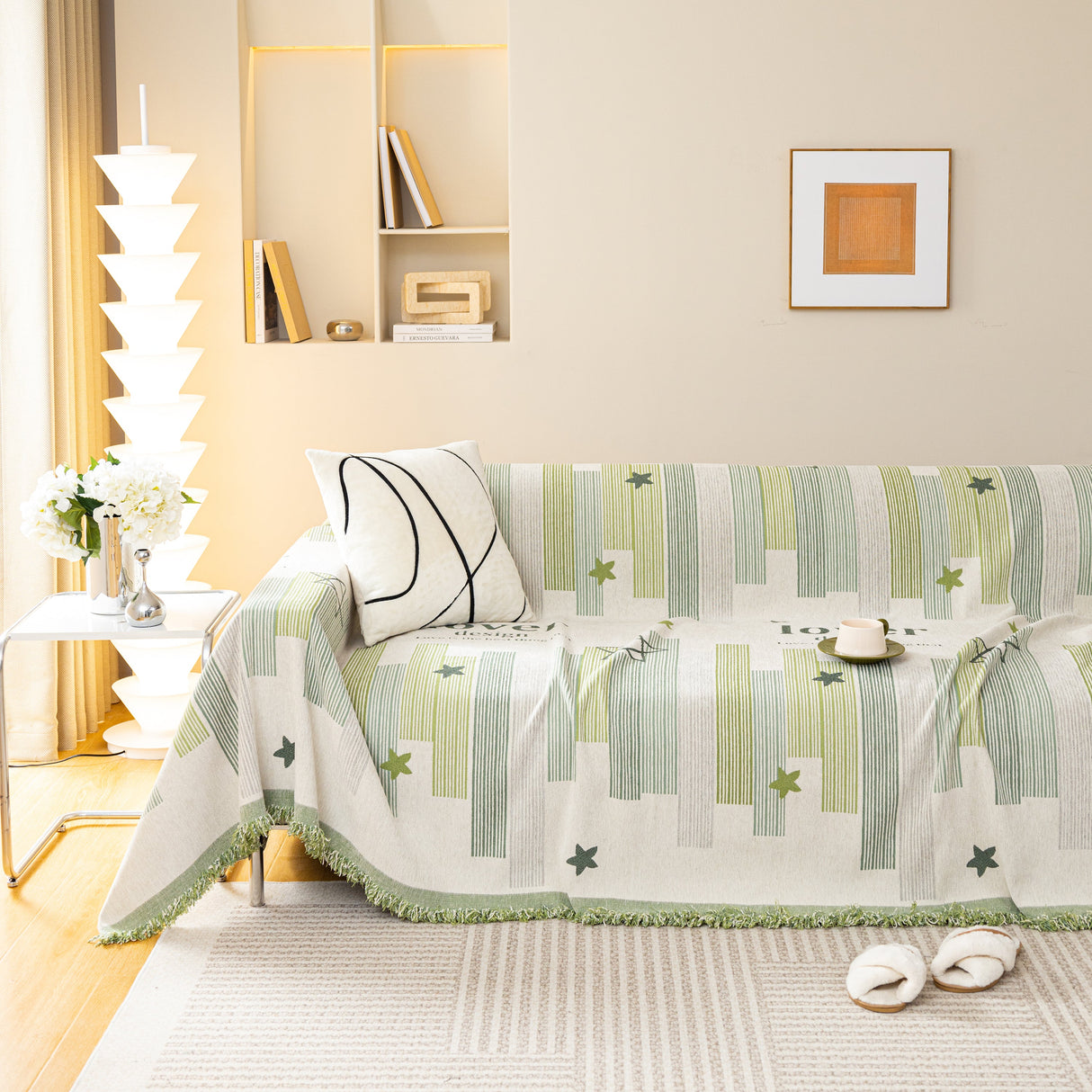 Chenille Lover Sofa Cover Blanket, Couch Protector Blanket for Couches, Large Throw Blanket for Couch