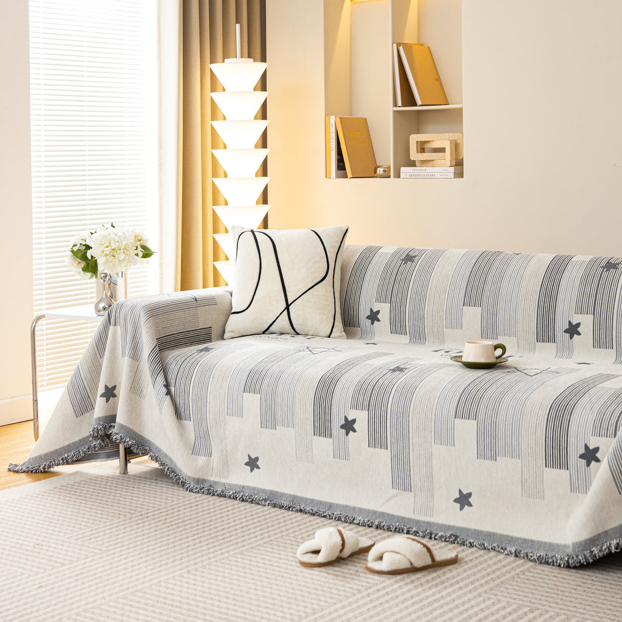 Chenille Lover Sofa Cover Blanket, Couch Protector Blanket for Couches, Large Throw Blanket for Couch