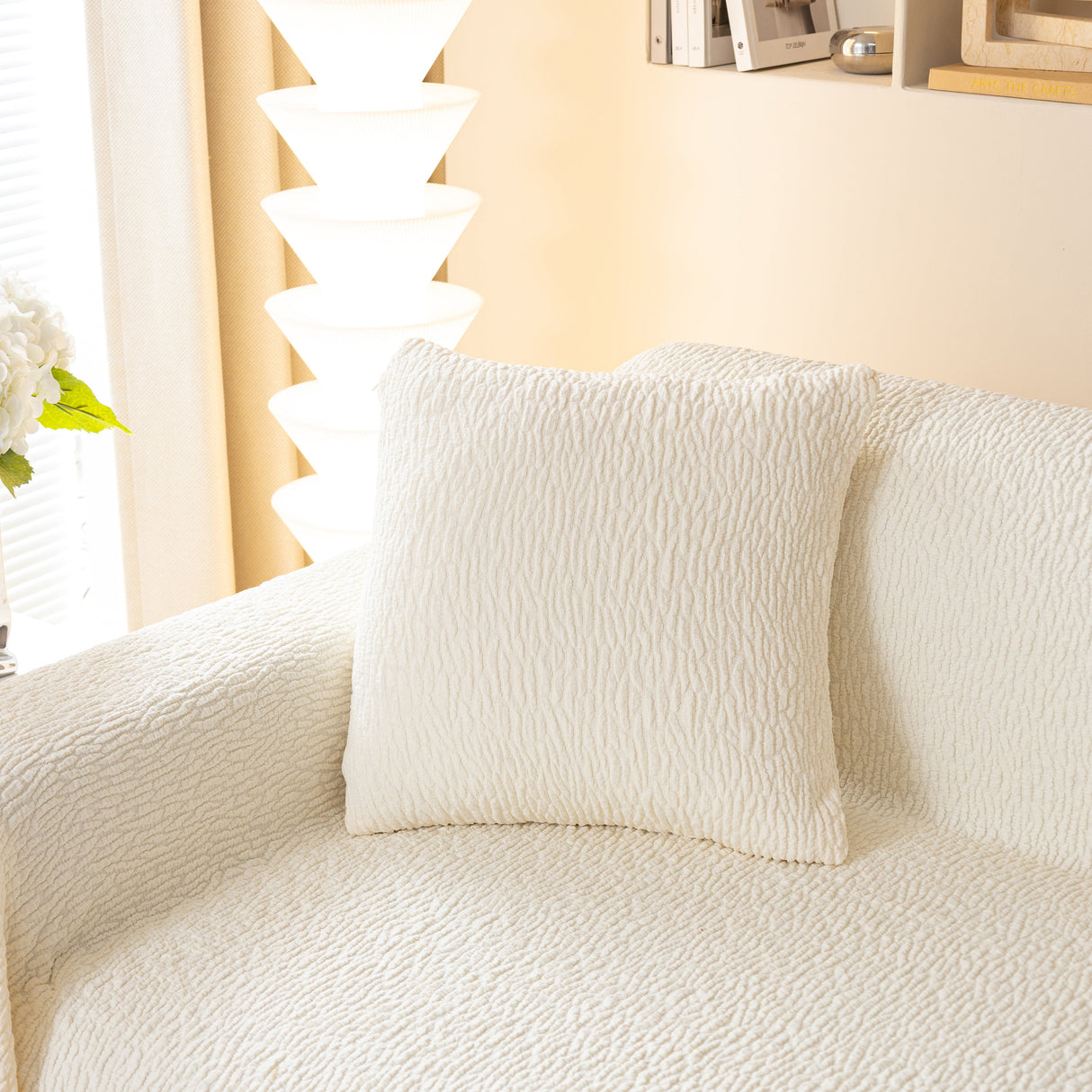 Sofa Throw Covers L-Shape Sectional Couch Cover for Dogs Cats Furniture Protector