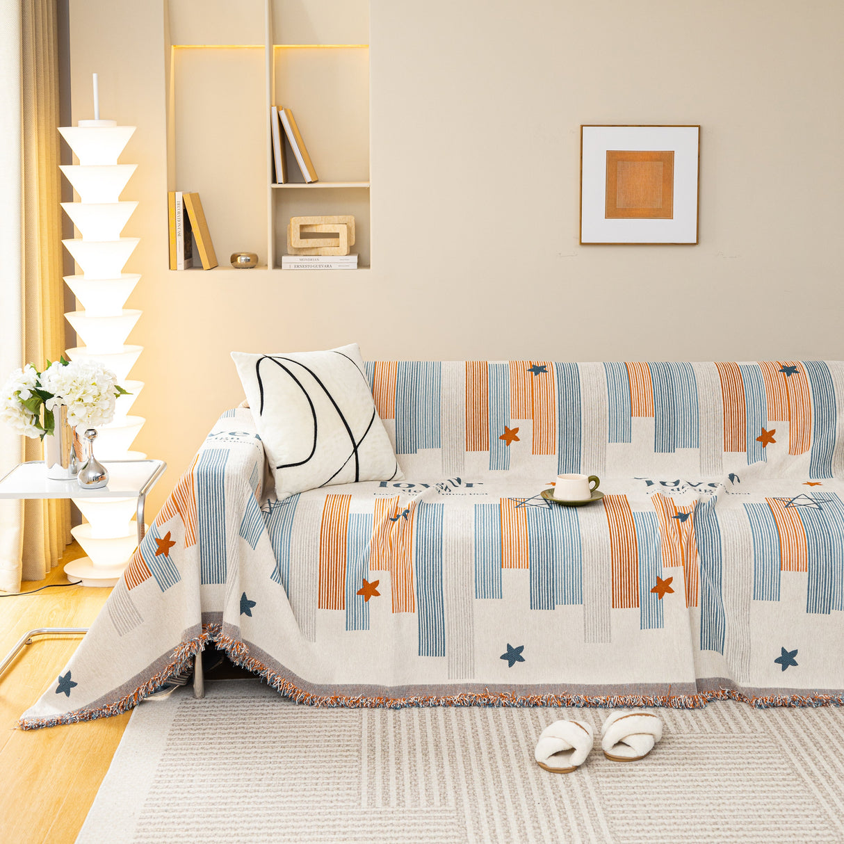 Chenille Lover Sofa Cover Blanket, Couch Protector Blanket for Couches, Large Throw Blanket for Couch