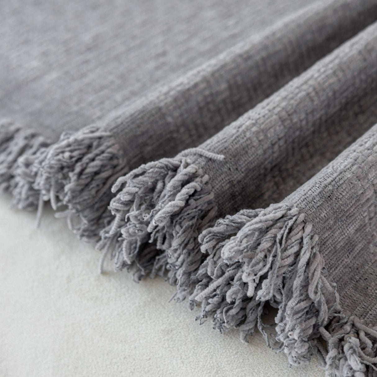 Chenille Large Throw Couch Cover Blanket with Water-Resistant for Futon, Loveseat, and L-Shaped Sofa