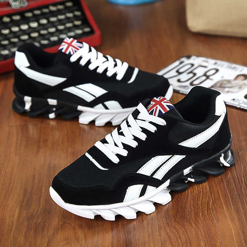 Mens Sport Sneakers Light Breathable Running Shoes Outdoor Comfortable Leisure Lace Up Gym Shoes Fashion High Quality Sneakers Slip On Walking Athletic Sneakers