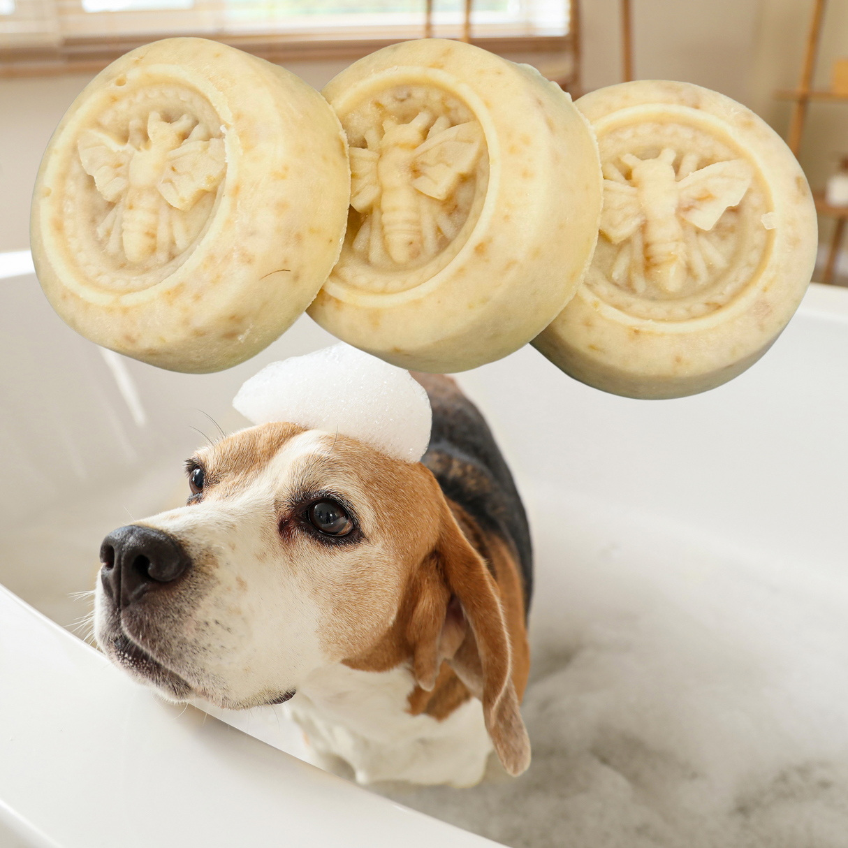 Milk Oatmeal & Honey Fur Baby Natural Soap with Chamomile Essential Oil