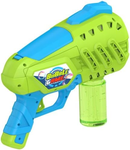 Contixo Bubble Blaster With Refill Solution - Kids Outdoor Fun Toy, Safe & Durable