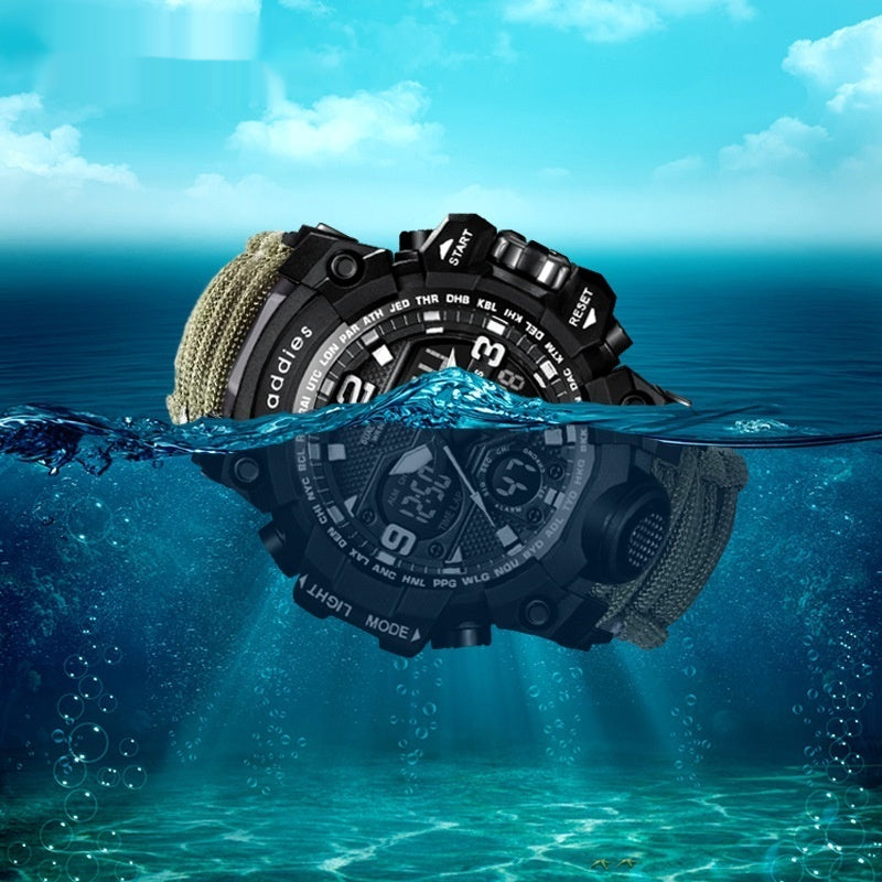 Military Survival Men Watch With Compass/whistle /scraper/Waterproof 30M Outdoor Men Sports G Style -Shock Watch Relogio Masculino