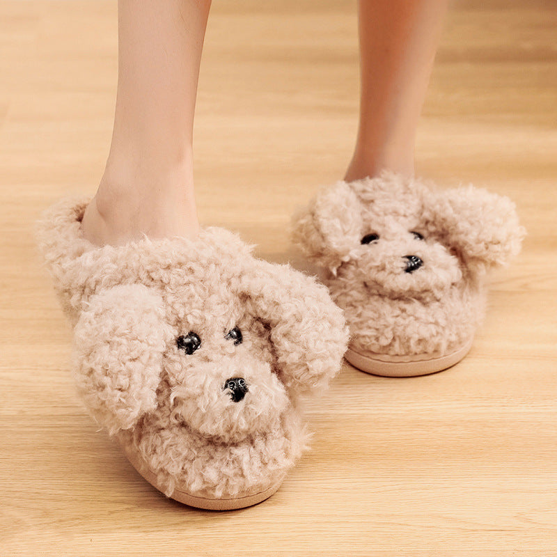 Couples Winter Pack Heel Cotton Shoes Women's Mens Slipper Winter Shoes New Fashion Casual Fur Plush Slides Winter Slippers For Women House Slippers Fluffy Soft Comfy Fuzzy Slippers Faux Fur Plush Anti-Skid Slippers