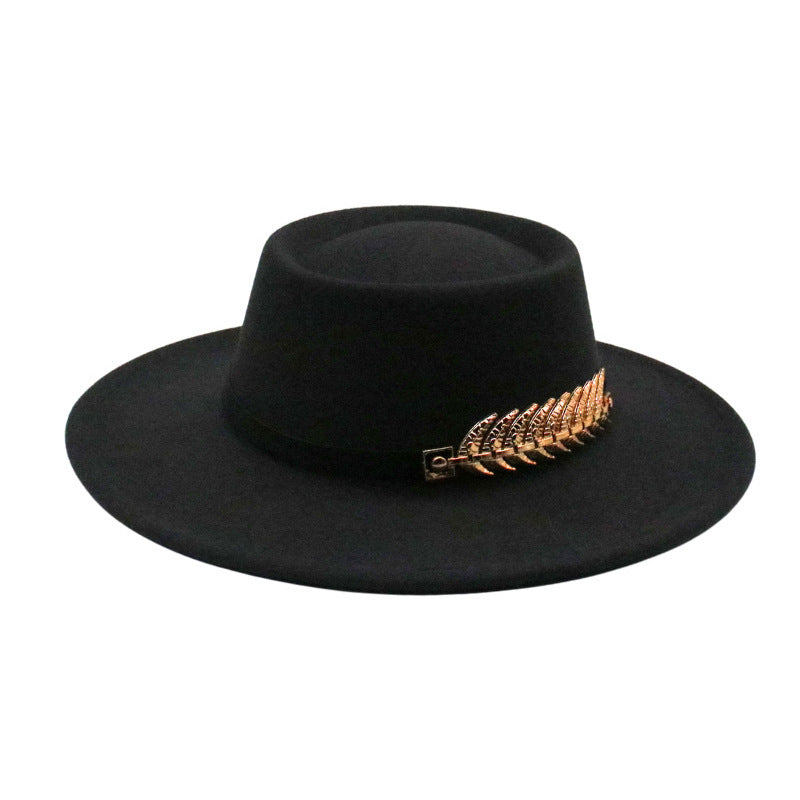 Autumn Winter Women Men Vintage Fedora Women's Foldable Short Brim Floppy Hat Gentleman Elegant Warm Hats Lady Party Luxury Caps Classic Summer Beach Sun Hat