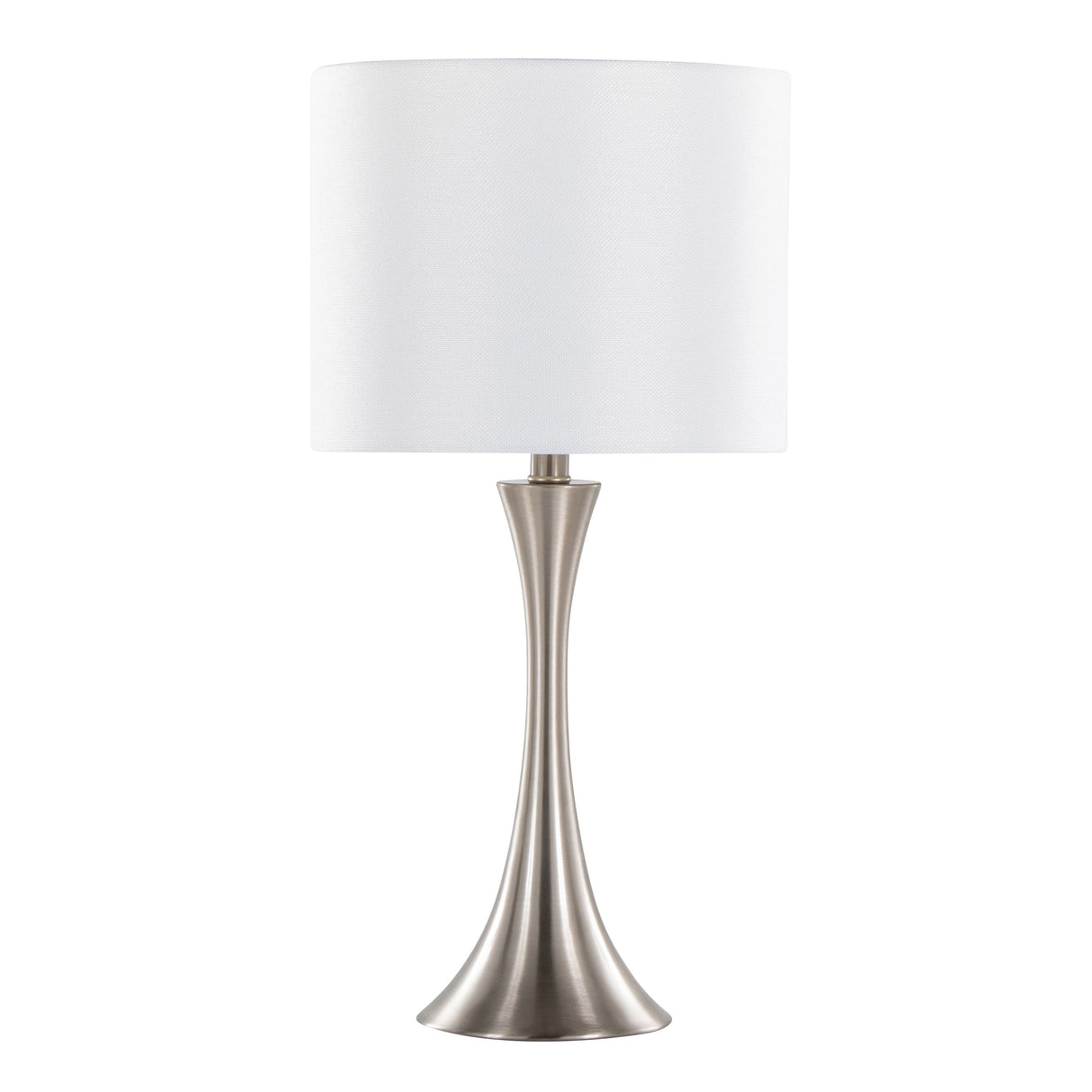 Lenuxe - Contemporary Semi Gloss Table Lamp (Set of 2) by Couch.com
