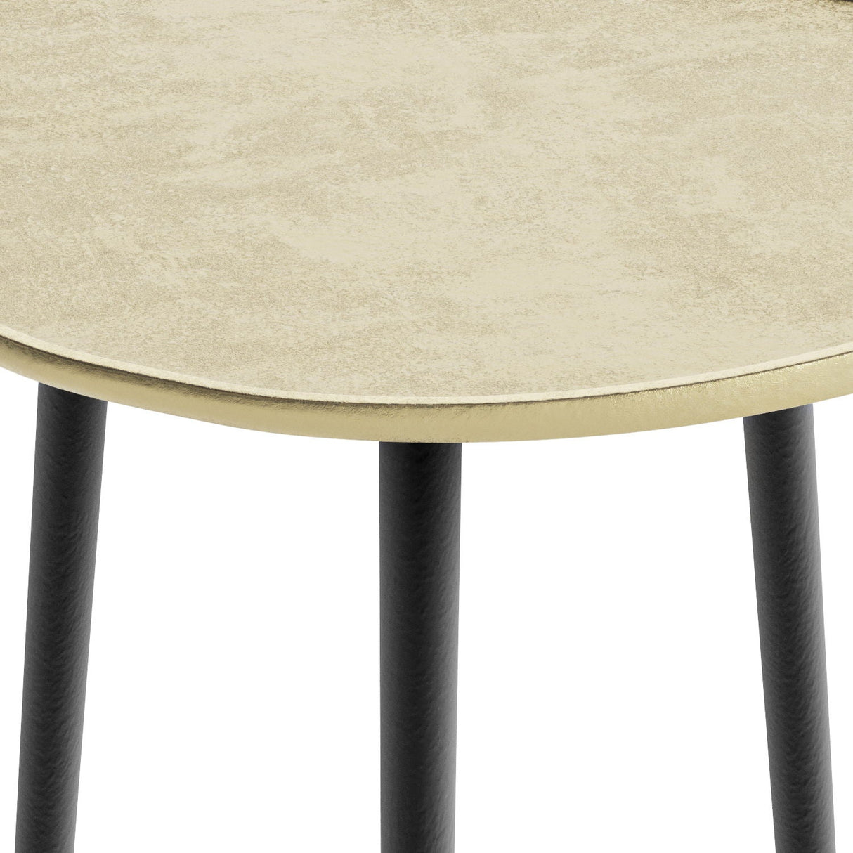 Tanner - Metal Side Table - Gold by Couch.com