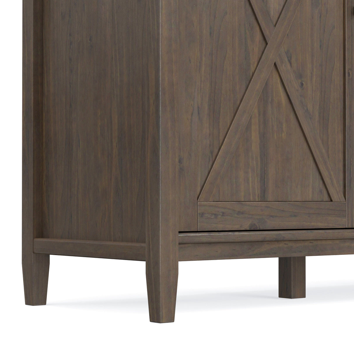 Ela - Wide Storage Cabinet - Smoky Brown by Couch.com