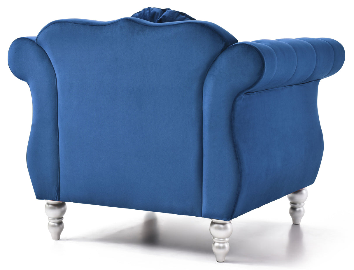 Chic Transitional Flared Arm Chair by Couch.com