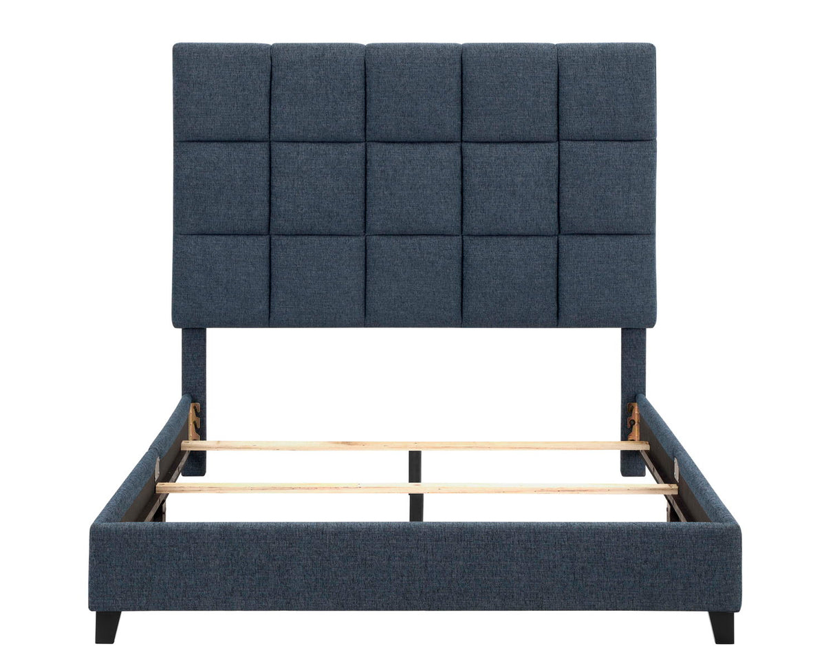 Squares Upholstered Platform Bed by Couch.com