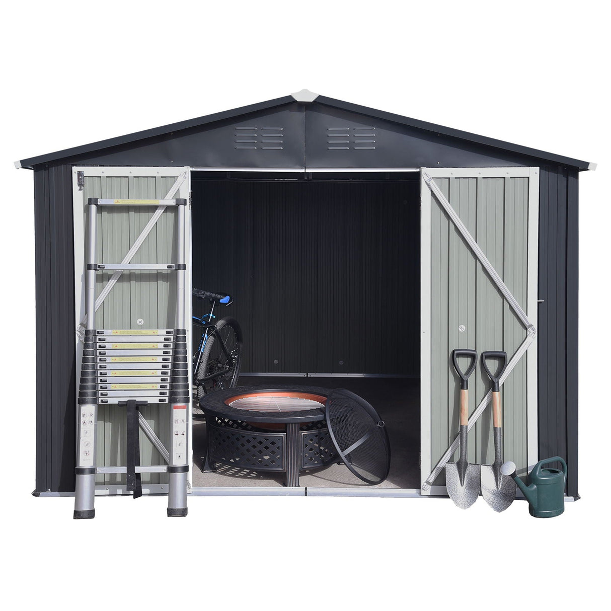 10' x 8' Garden Sheds Outdoor Storage Sheds by Couch.com