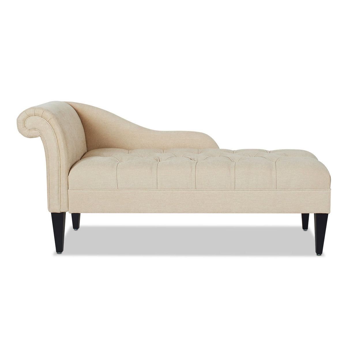 Harrison - Tufted Roll Arm Chaise Lounge by Couch.com