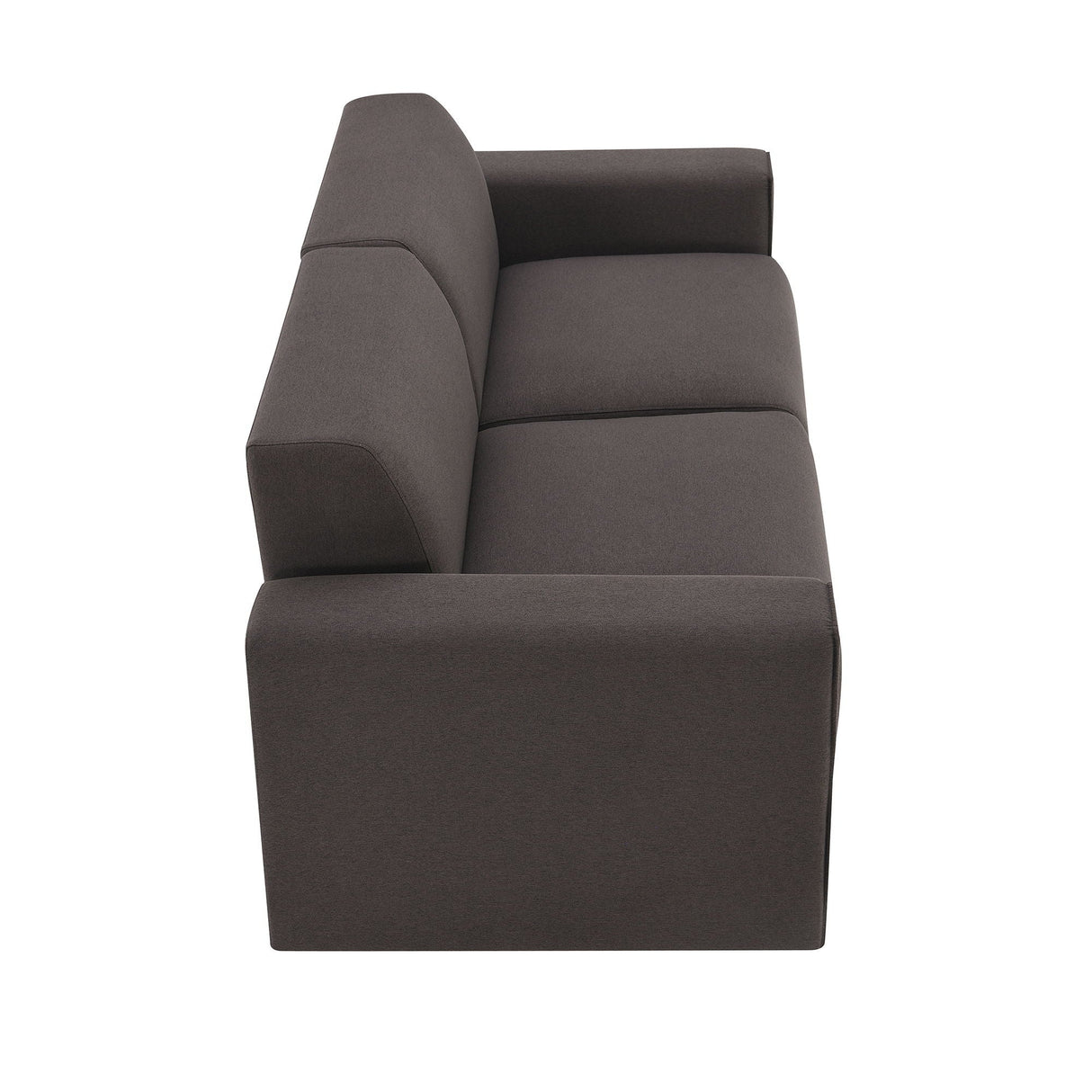 Modern Linen Sofa, Stylish And Minimalist 2-3 Seat Couch, Easy To Install, Exquisite Loveseat With Wide Armrests For Living Room by Couch.com