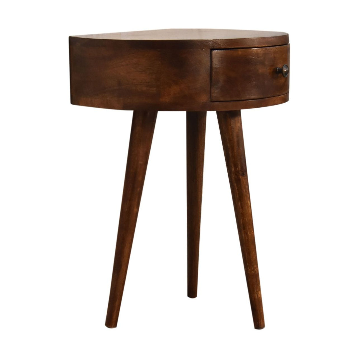 Semi Circle Nightstand - Chestnut by Couch.com