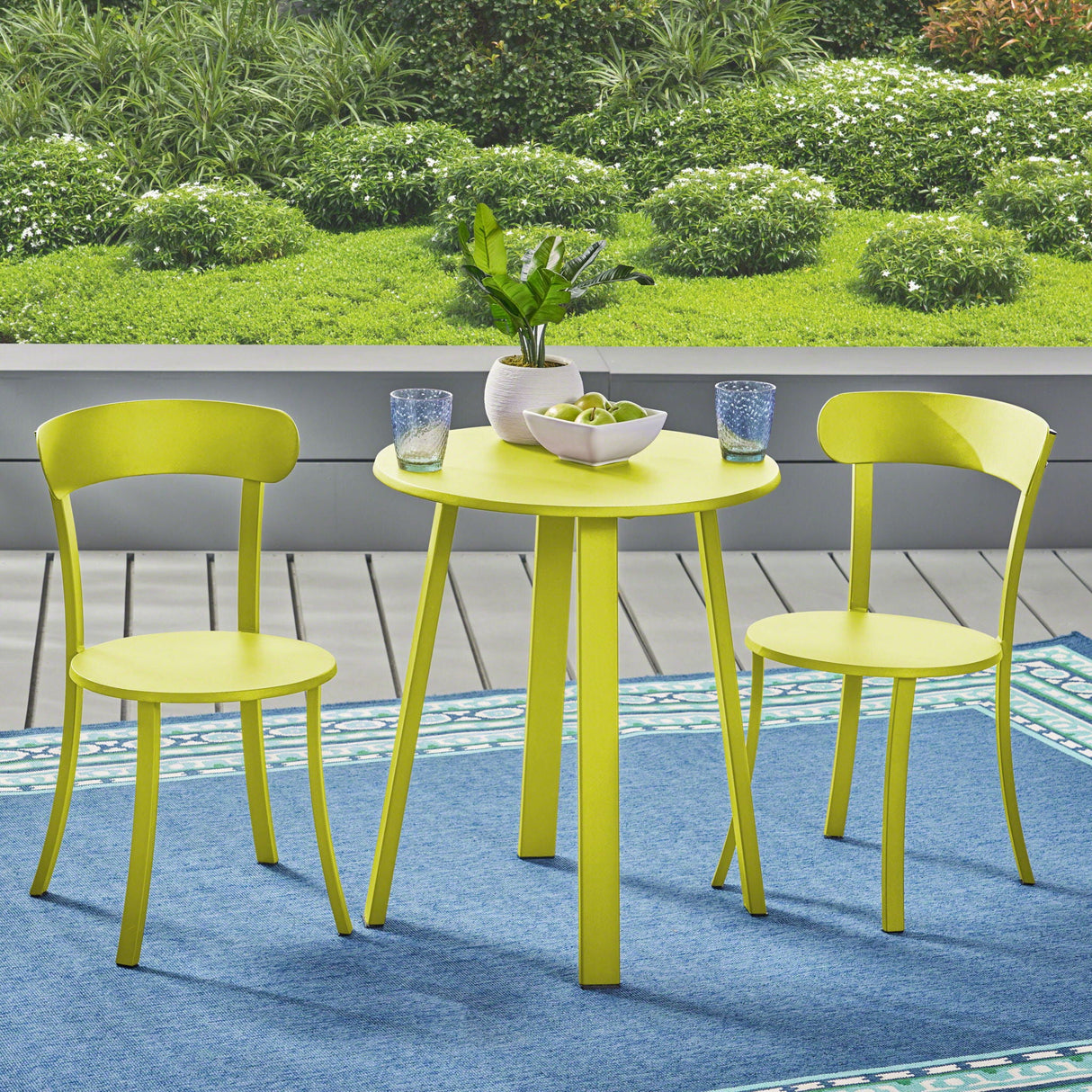 Barbados - Bistro Set - Green by Couch.com