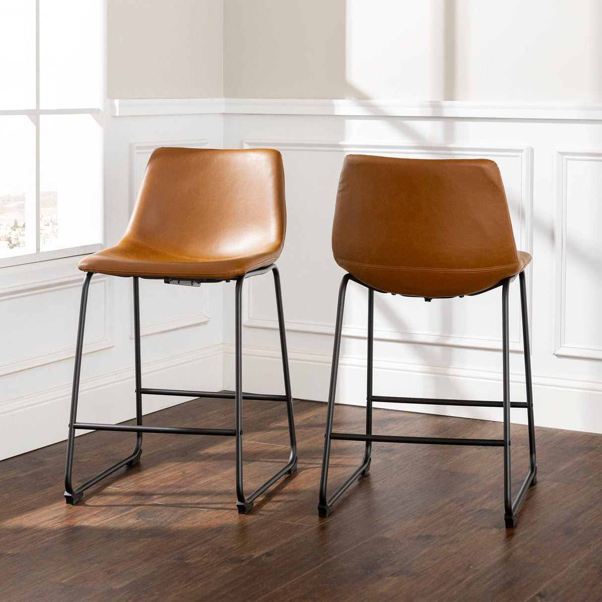Industrial Counter Stools (Set of 2) by Couch.com