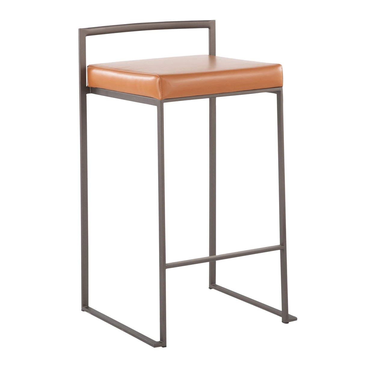 Fuji - Industrial Stackable Counter Stool Elegant Design by Couch.com