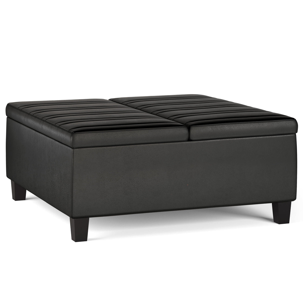 Ellis - Coffee Table Storage Ottoman Contemporary Design by Couch.com