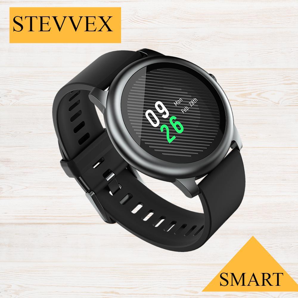 STEVVEX Solar Smart Watch Sport Metal Heart Rate Sleep Monitor IP 68 Waterproof iOS Android Global Version