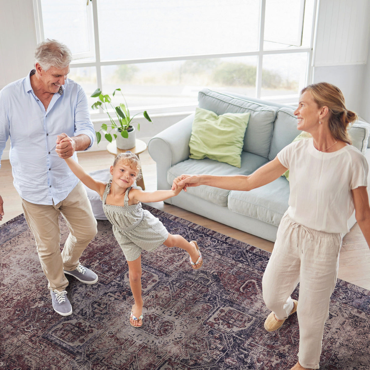 Maval - Runner Rug Washable by Couch.com