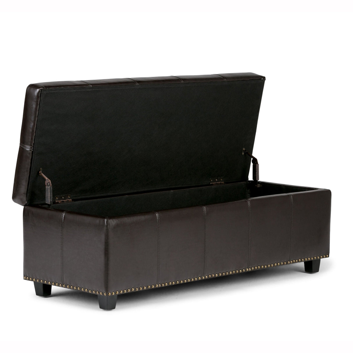 Kingsley - Upholstered Large Storage Ottoman by Couch.com