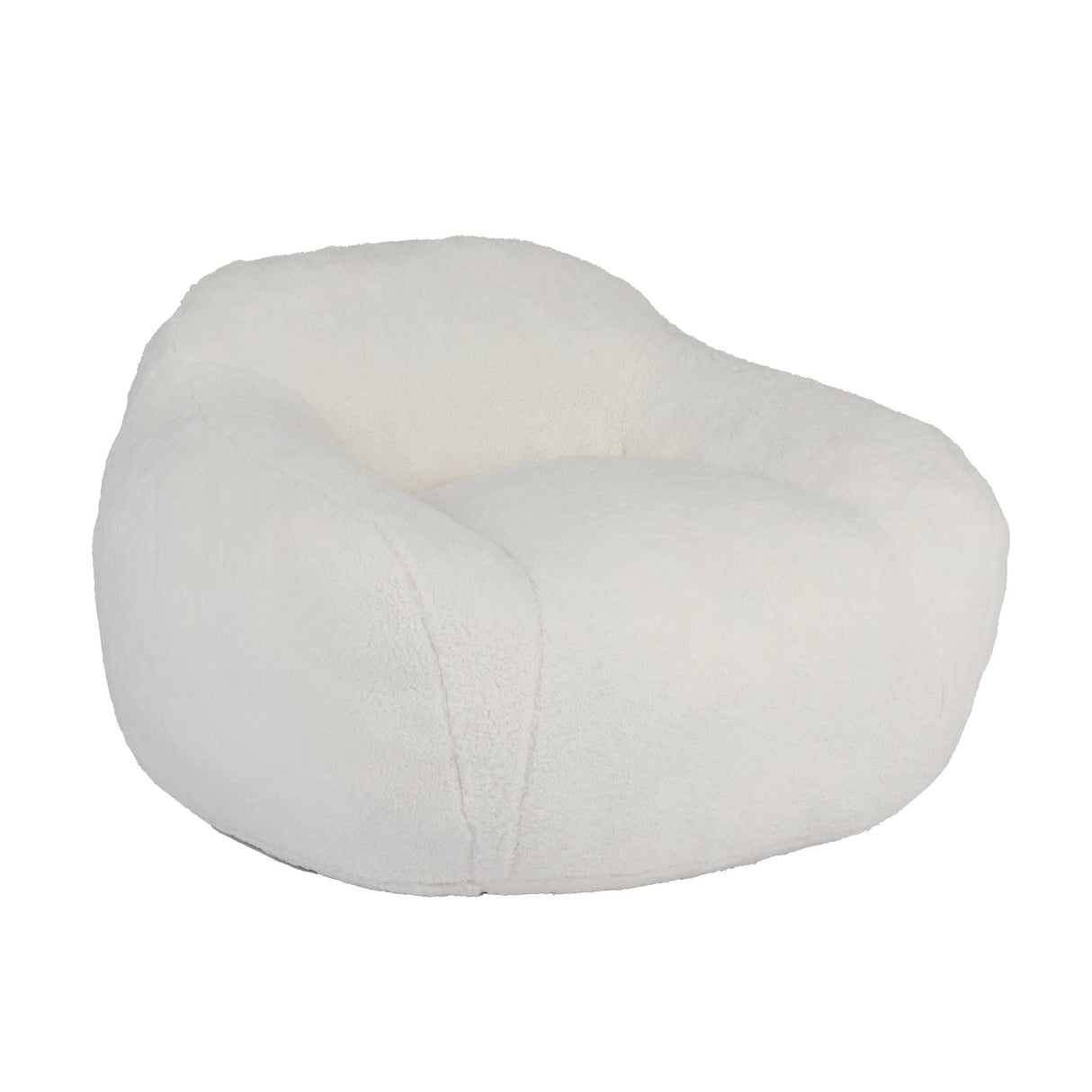 Giant Bean Bag Chair, Spacious Memory Foam With Armrests by Couch.com