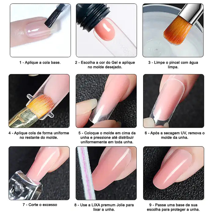 TopGel Nail Extension Kit + Special Bonus
