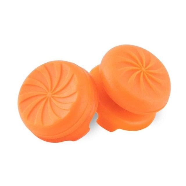 2PCS Non-slip Soft Silicone Thumbstick Joystick Grip High-Rise Caps Covers Game Controller Button Stick Cover Switch Joystick Grip Cap Part Analog Cap Controller
