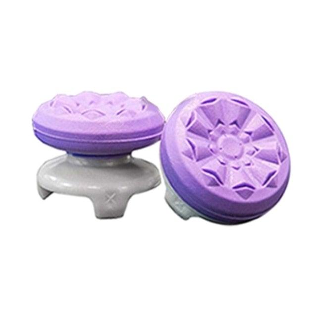 2PCS Non-slip Soft Silicone Thumbstick Joystick Grip High-Rise Caps Covers Game Controller Button Stick Cover Switch Joystick Grip Cap Part Analog Cap Controller