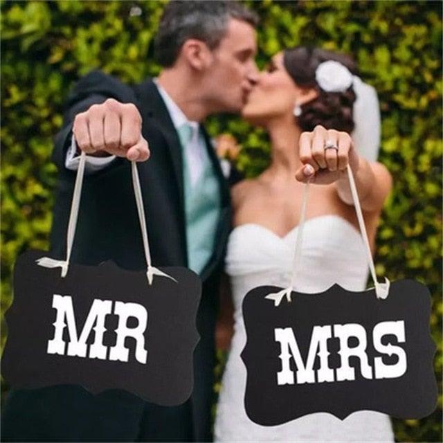 2pcs/lot Good Quality 36inch Round White and black Print Mr&Mrs Latex Balloons For Happy Wedding And Valentine's Day